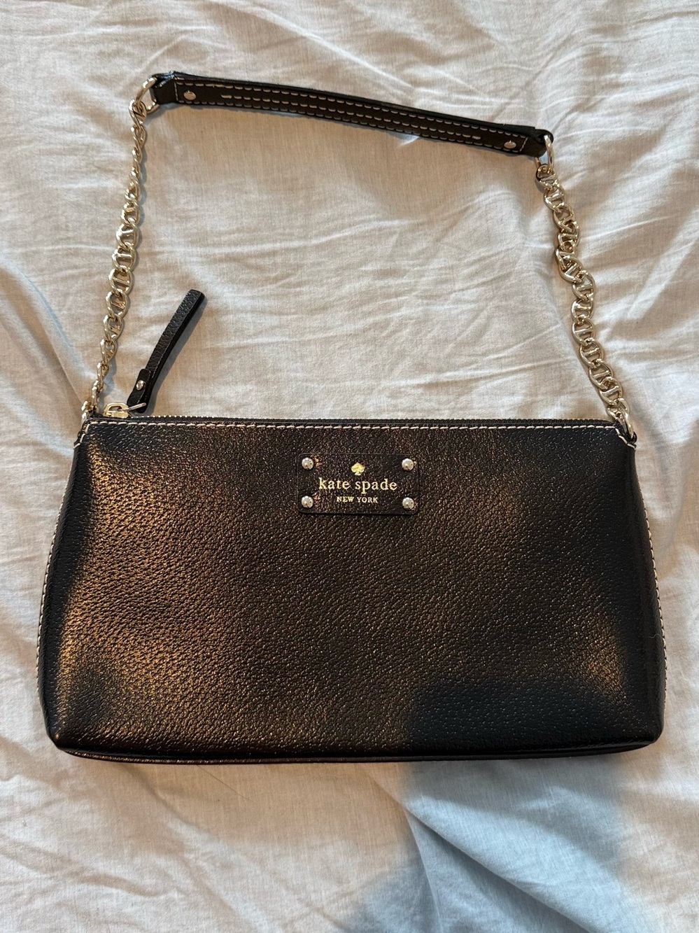 NWOT Kate Spade Byrd Wellesley Shoulder Bag Black